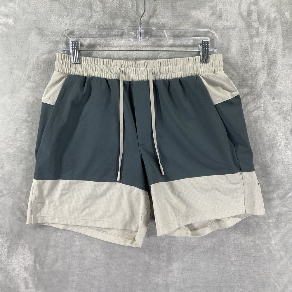 Lululemon Shorts men's Small Lane Line 6" Inseam Swim Hybrid Mesh Lined Athletic